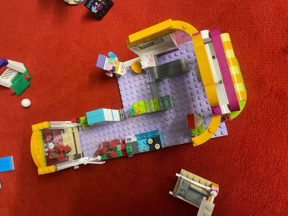 LEGO Friends Friseursalon,Supermarkt, Eiscafé und Fitnessstudio in Bremen