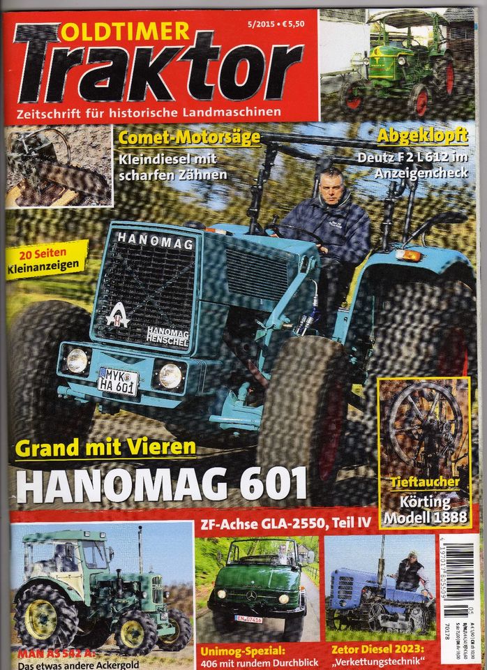 Oldtimer Traktor_Heft 5 / 2015 in Kaufungen