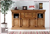 Landhaus Highboard Sideboard Schrank MEXICO, Pinie Massivholz Dortmund - Hörde Vorschau