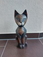 Holzfigur Katze, ca. 30cm hoch Thüringen - Rudolstadt Vorschau