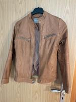 Damen Kunstlederjacke braun 34 Hessen - Münster Vorschau