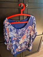 Bluse Blau Blumen Hessen - Fuldabrück Vorschau