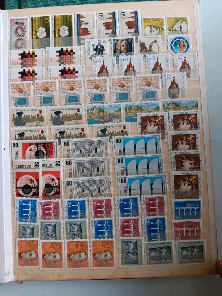 Briefmarkensammlung Briefmarken Bücher in Hagen