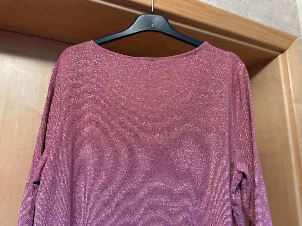 Street One Shirt Rosa Glitzer 40 NEU in Minden