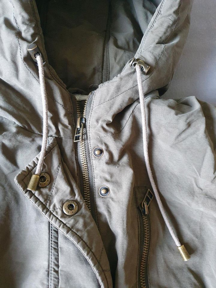 Umstandsjacke Parka Jacke khaki Gr S in Witten