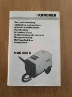 Original Bedienungsanleitung Kärcher HDS 550C Rheinland-Pfalz - Wollmerath Vorschau