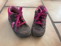 Superfit Halbschuhe grau pink 24 echt Leder weiche Sohle Baden-Württemberg - Maulbronn Vorschau