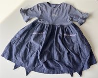 ❣️TOFFTOGS❣️Kleid Gr.92 mit Jeansrock Blau Baden-Württemberg - Aidlingen Vorschau