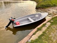Motorboot Sportboot  Angelboot 15 PS mit Trailer Niedersachsen - Bramsche Vorschau