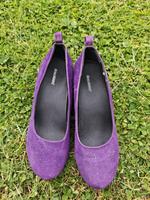Keilabsatz Pumps Schuhe lila Gr. 40 Graceland Deichmann Hessen - Fritzlar Vorschau