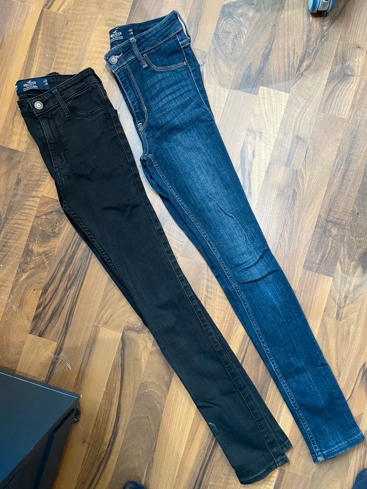 2x Hollister Jeans Leggins Gr. 00R W23 L28 in Linsengericht