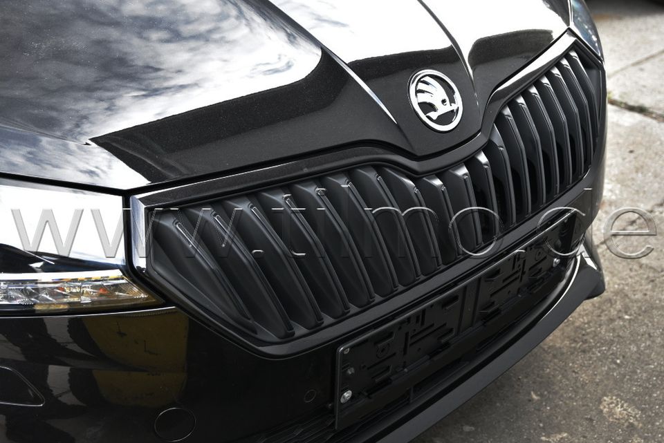 Kühlergrillleiste MONTE CARLO Black-Paket  SKODA FABIA 3 FL/ 119€ in Würzburg