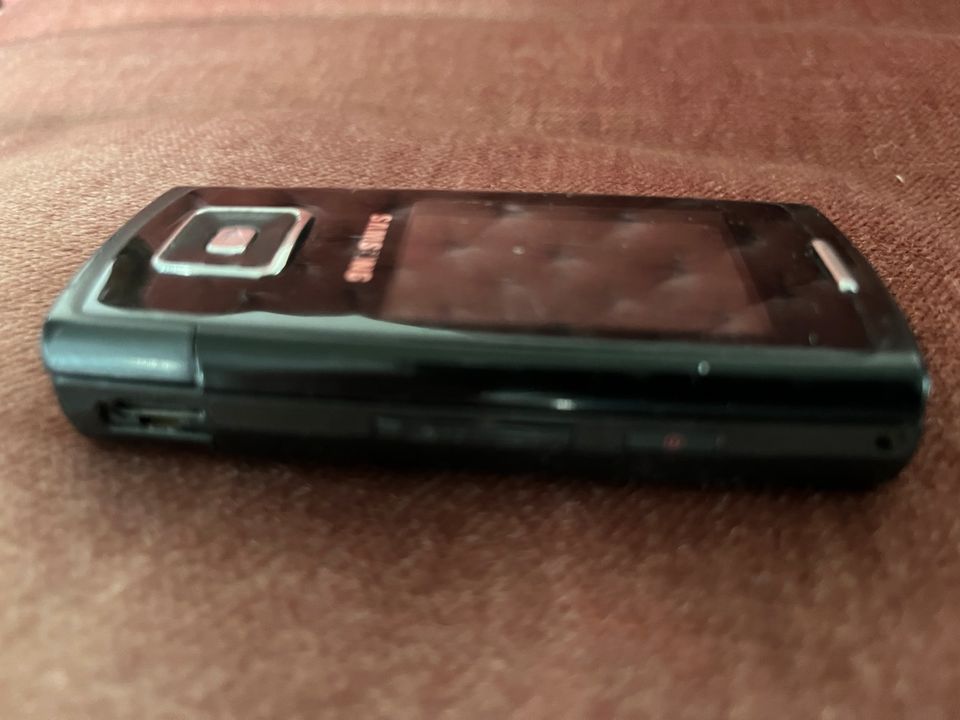 Handy SAMSUNG SGH-E900, schwarz, Mobiltelefon, Telefon in Ergolding