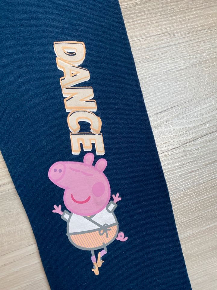 Peppa Pig, Leggings, Hose, für schlanke Mädchen, Gr. 98, 104 in Leingarten