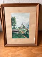 Aquarell 30er Jahre Bayern - Bad Tölz Vorschau