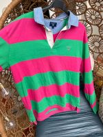 Gant Polo Shirt L Tunika Pullover longsleeve pink grün gestreift Düsseldorf - Bilk Vorschau