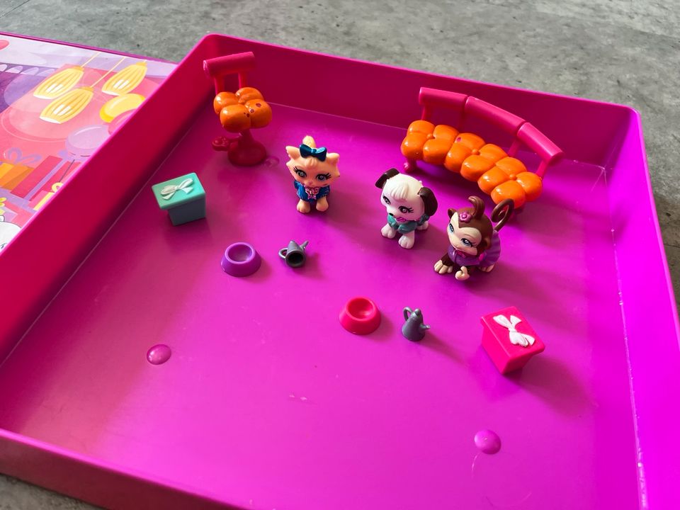 Polly Pocket Box mit Figuren Vintage in Georgenthal