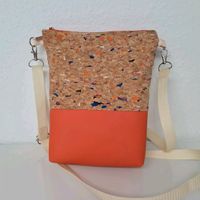 Crossbody Tasche aus Kork und Kunstleder Essen - Essen-Borbeck Vorschau