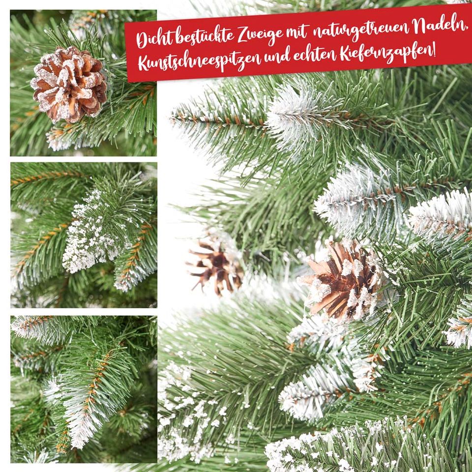 Weihnachtsbaum Weihnachten Weihnachtsdeko Deko Schnee Künstlich in Greven