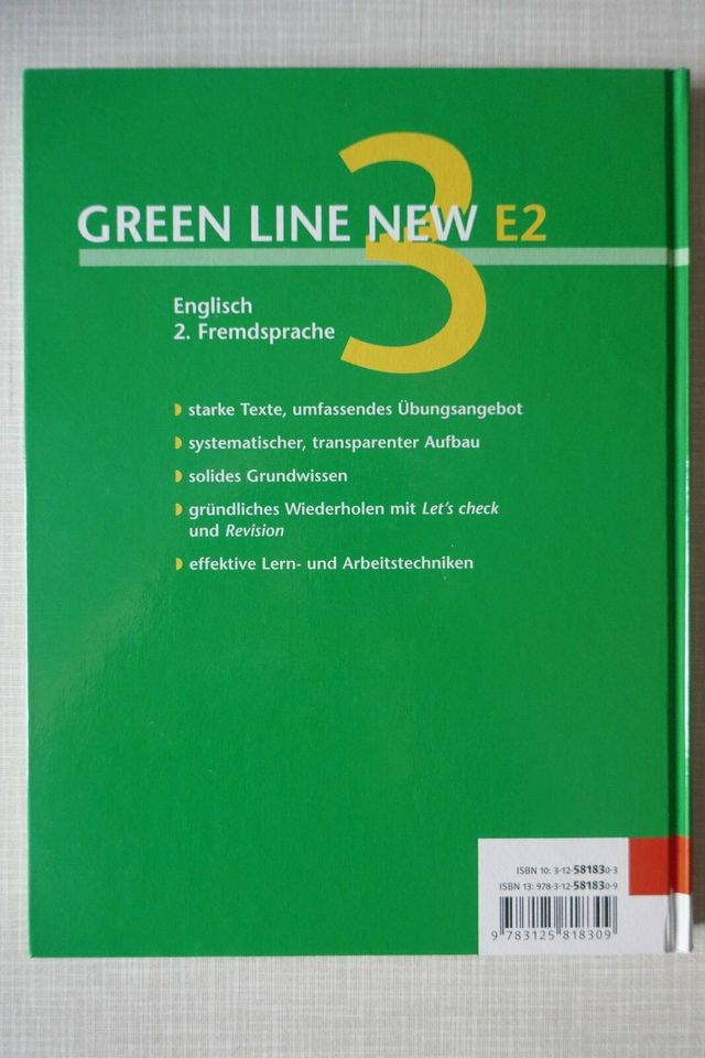 GREEN LINE NEW E 2 Englisch als 2. Fremdsprache in Würzburg