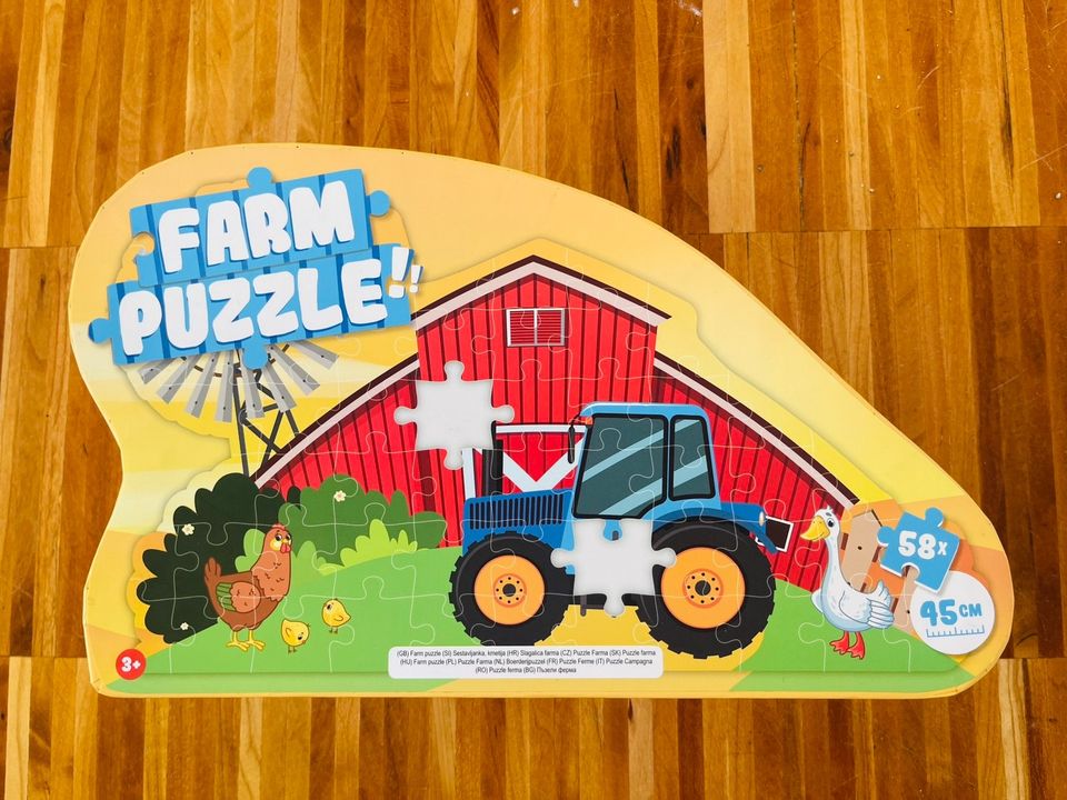 wNEU OVP Bauernhof Puzzle 45cm 58-teiig 3+ Spielzeug in Erfurt