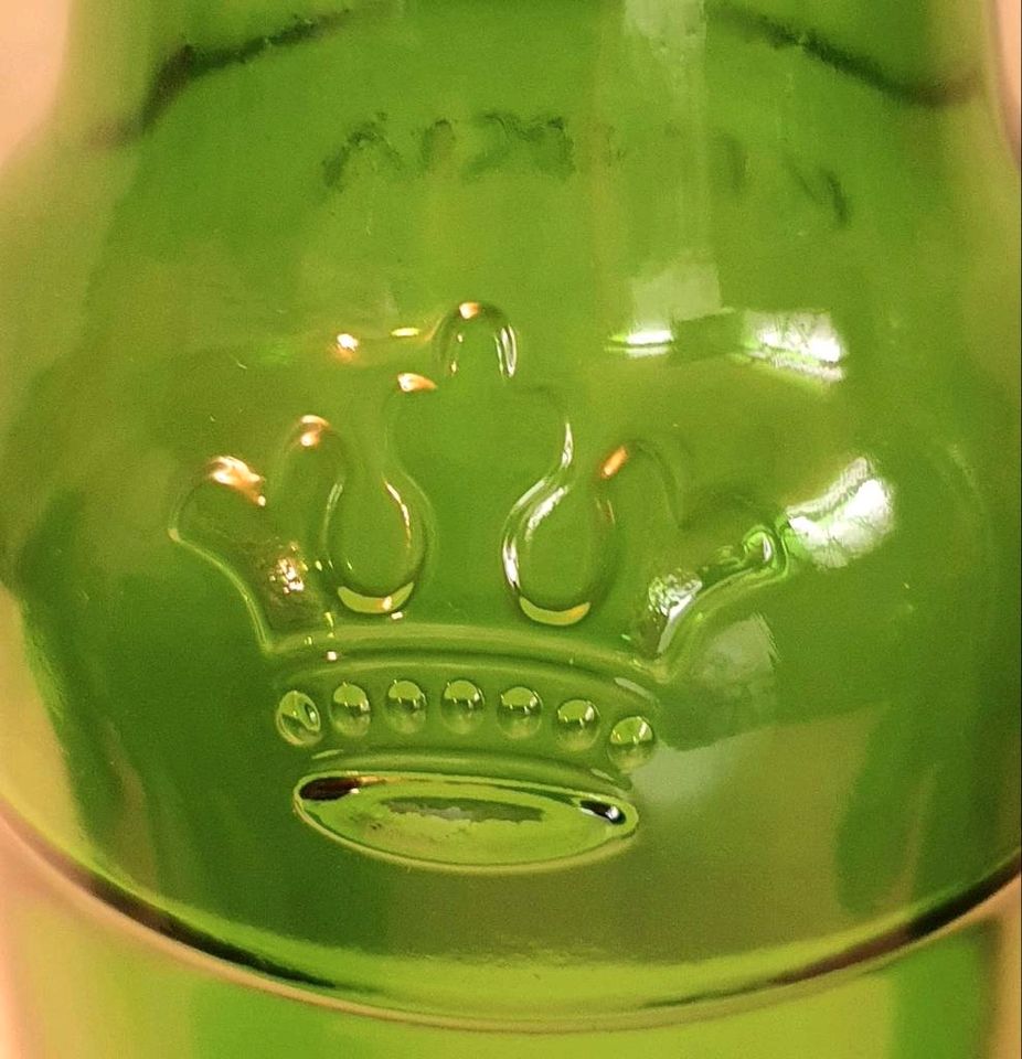 20 grüne Glasflaschen, Dekoration, upcycling in Rickert