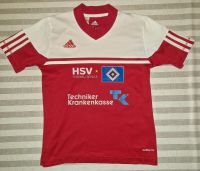 Adidas HSV Trikot Gr. 140 rot weiß Fußballschule Janni Jungs Nordfriesland - Olderup Vorschau
