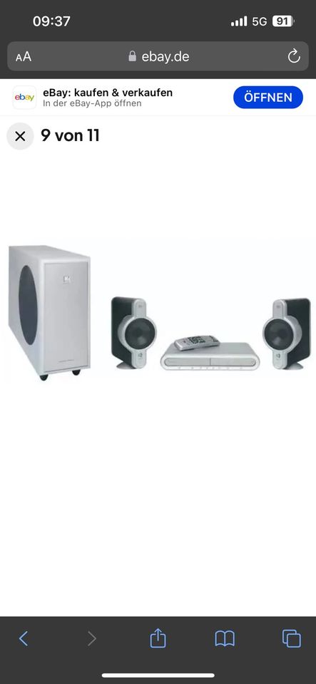 KEF Audio System / CD / DVD Radio in Greifswald