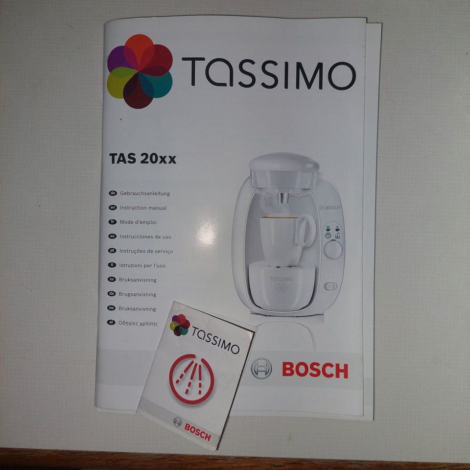 BOSCH CTPM02 T20 Tassimo Kapselmaschine + Ständer für Kapseln in Hambühren