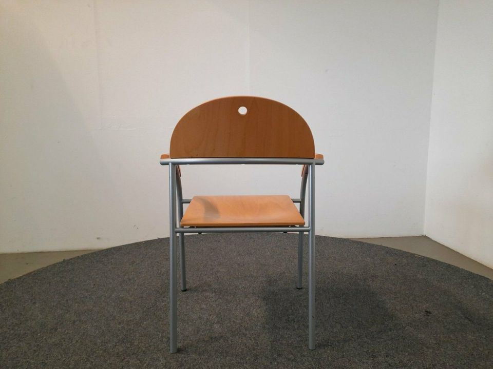 Büromöbel Stapelstuhl, 50 Stück auf Lager, Buche, Art.Nr. 37714 in Zülpich
