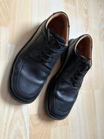 Canda Herren Lederschuhe Gr. 41 schwarz Halbschuh Schnürschuh Nordrhein-Westfalen - Netphen Vorschau