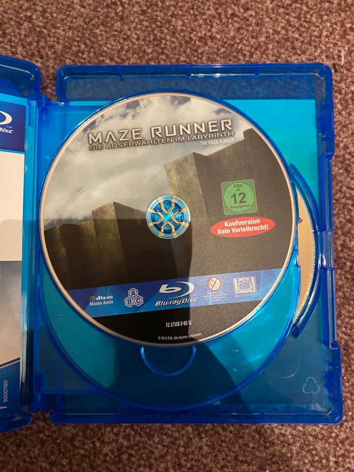 Maze Runner Trilogie BluRays in Norden