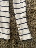 Oberteil Longsleeve Streifen Navy Maritim H&M Ringel weiß blau M Brandenburg - Oranienburg Vorschau