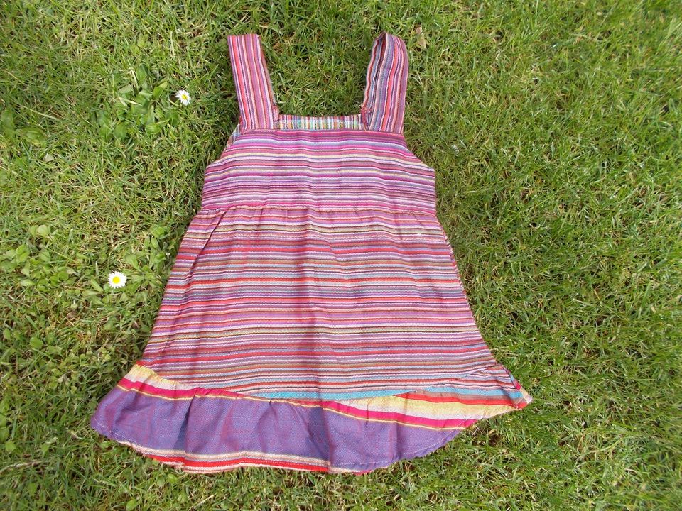 afrikanisches Kleid 80, 86, 98, 110 Baumwolle KIKOY pink lila NEU in Denzlingen