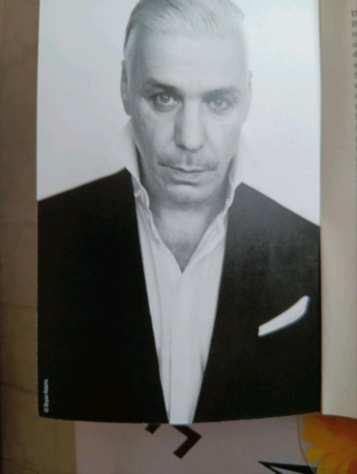 Till Lindemann (Rammstein) Buch "Die Gedichte", Top in Penzlin