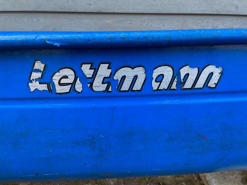 Kanu Lettmann Trapper 518 blau 4 Bänke in Lübeck