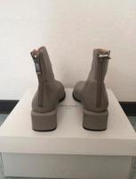 Premium Stiefelleten mit Eckigem Absatz Grau Leder Berlin - Reinickendorf Vorschau