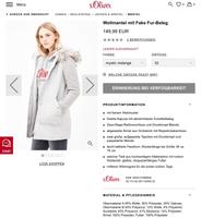 s.Oliver Wollmantel Damen Jacke dunkelrot Niedersachsen - Cloppenburg Vorschau