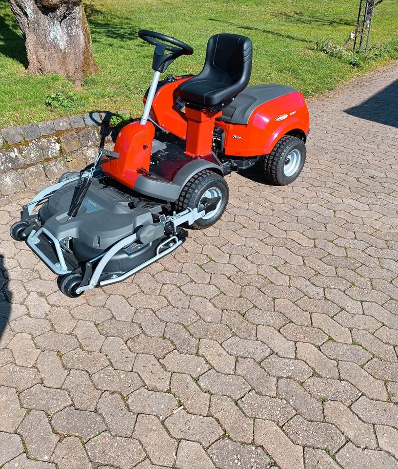 Stiga, Frontmäher 95, Großflächenmäher, Traktor, Rasenmäher in