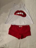 Hollister hotpants  w28 plus Kiss Shirt Nordrhein-Westfalen - Willich Vorschau