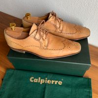 Tolle CALPIERRE Schuhe, Halbschuhe - ITALY - Cognac - Gr.40 - OVP Bayern - Allershausen Vorschau