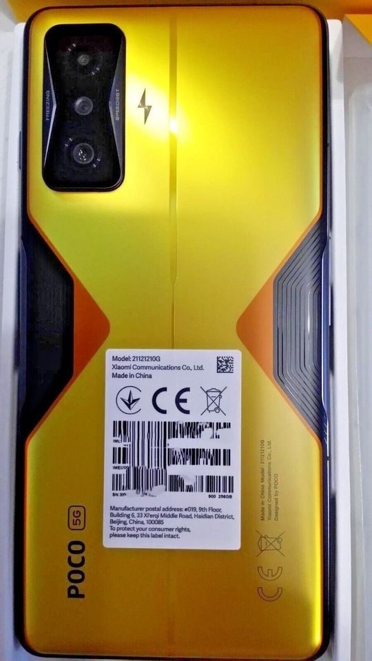 Xiaomi Poco F4 GT 12GB RAM 256GB Cyber Yellow 120W Turbo Charge! in Esslingen