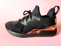 PUMA Damen Muse WN's Sneaker, Black Rose Gold, Turnschuhe West - Höchst Vorschau