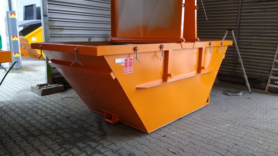 Absetzcontainer  7m³ mit "wasserdichtem Deckel mit Gummidichtung" in Velen