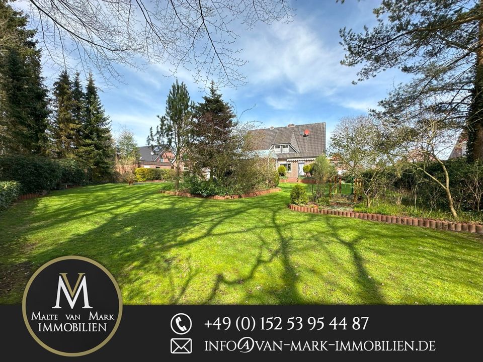 wunderschönes Einfamilienhaus mit viel Platz für die ganze Familie mit herrlichem Garten, Garage in Filsum