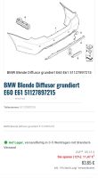 BMW 5er E60/61 M-Paket Diffusor mit Deckel grundiert Kr. Altötting - Reischach Vorschau