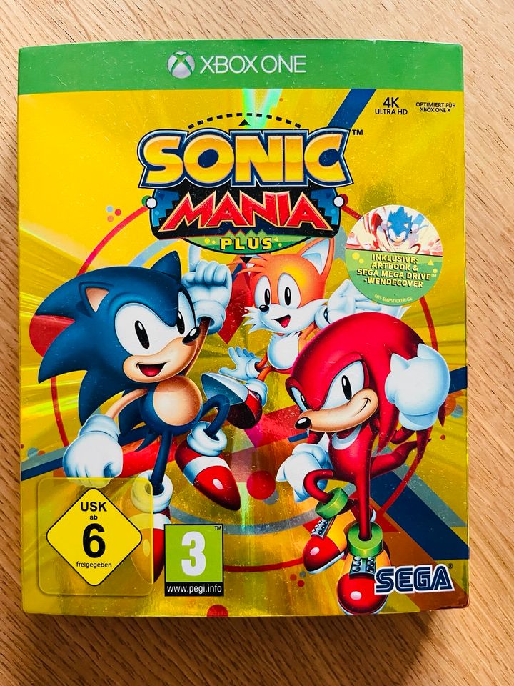 Sonic Mania plus Xbox one + artbook in Troisdorf