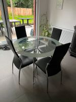 Glastisch mit 4 Stühlen Nordrhein-Westfalen - Baesweiler Vorschau