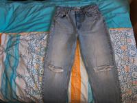 Ripped Mom Jeans von Pull & Bear - Größe 42 Rostock - Stadtmitte Vorschau
