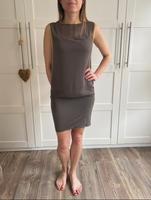 Kleid Abendkleid Partykleid Cocktailkleid grau Kaschmirbraun Hannover - Südstadt-Bult Vorschau